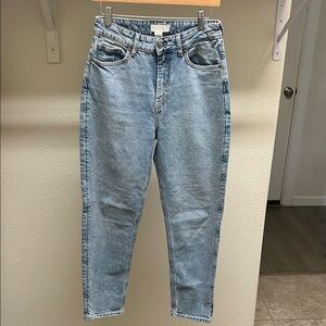 H&M Light Blue Ankle Jeans